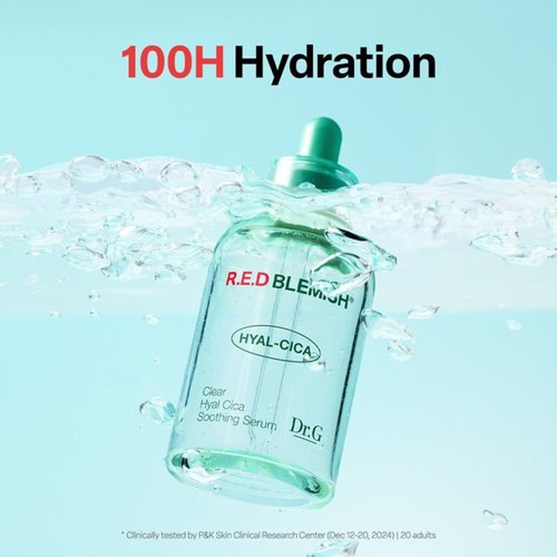 Dr. G R.E.D. Blemish Clear Hyal-Cica Soothing Serum - Hydrating Formula for All Skin Types - 1.69 fl oz