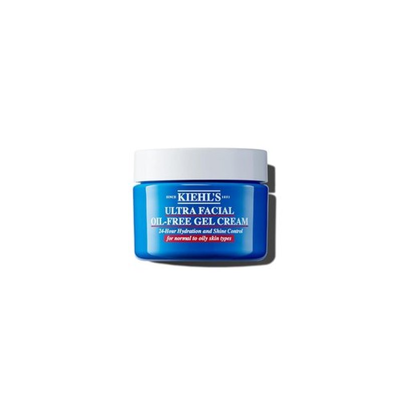 Kiehl's Ultra Facial Oil-Free Moisturizer - Shine-Reducing Gel Cream for Oily Skin, 24-Hour Hydration
