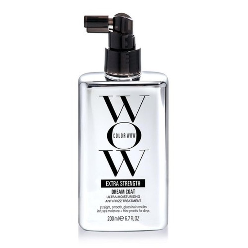 COLOR WOW Extra Strength Dream Coat – Powerful ultra moisturizing, anti humidity treatment for extremely frizz prone hair, glassy smooth, straight + resistant styles up to 3-4 washes