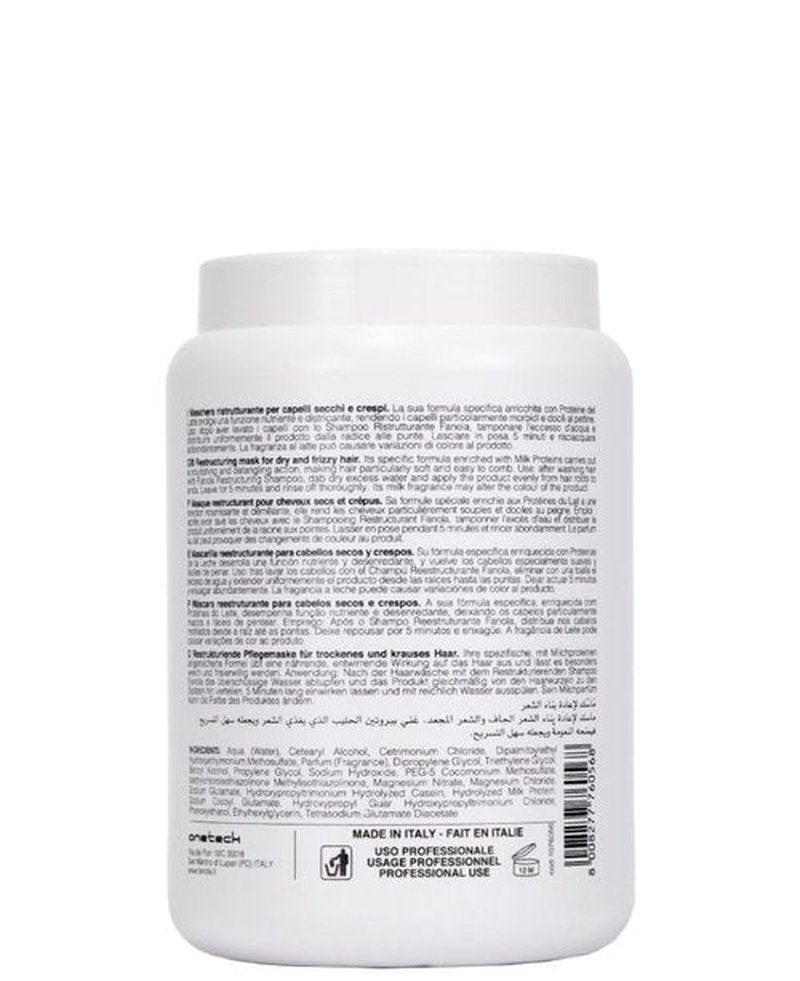 Fanola Deep Conditioning Hair Mask - Hydrating Treatment with Milk Proteins | Restores & Softens Damaged Hair (50.7 Fl Oz)