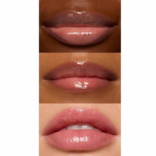 Skiennix Deep Hydrating Lip Butter Balm - Glossy Vegan Treatment with Shea Butter & Vitamin E | 2-Pack (Clear-Unscented)