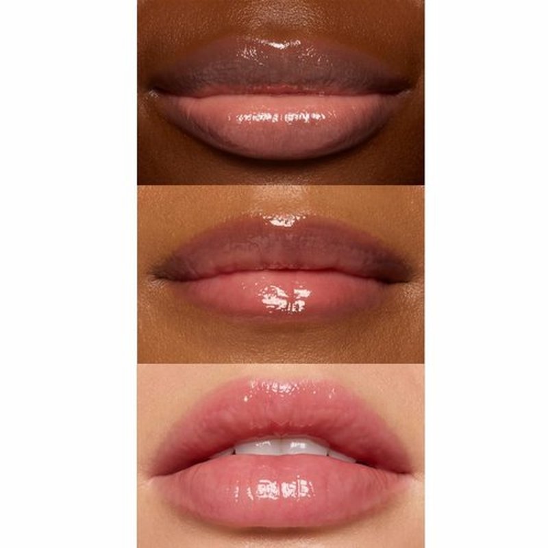 Deep Hydrating Lip Butter Balm - Hydrating Lip Treatment with Glossy Finish, Shea Butter, Vitamin E, Peptides & Hyaluronic Acid - Vegan, Non-Sticky, Lip Care - 2 Pack (Sheer Pink-Unscented)