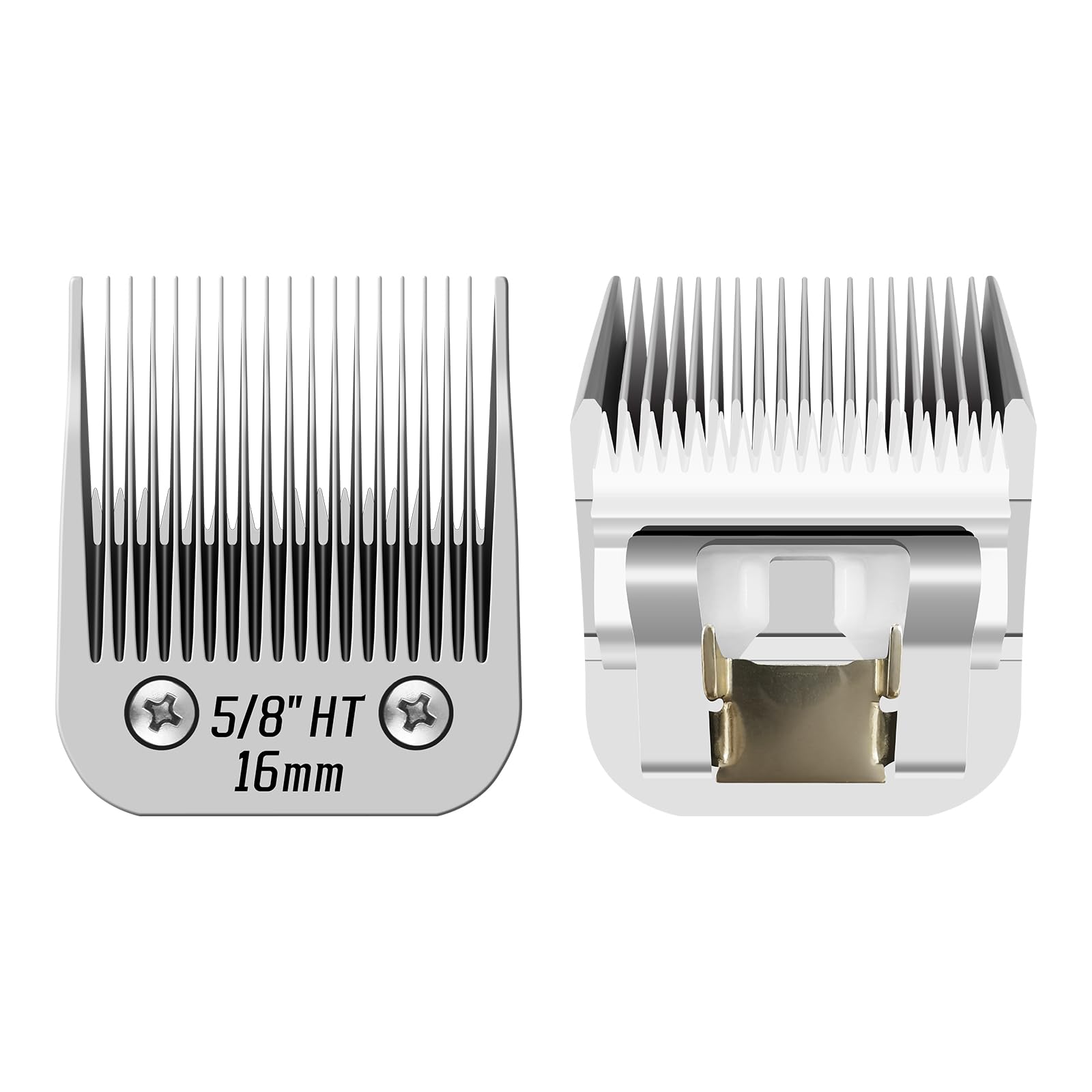 HONGNAL 5/8HT（64930） Blade Dog Grooming Clipper Replacement Blades Compatible with Andis Dog Clippers,Detachable Stainless Steel Blade,Size-5/8 HT, Cut Length-5/8 Inch