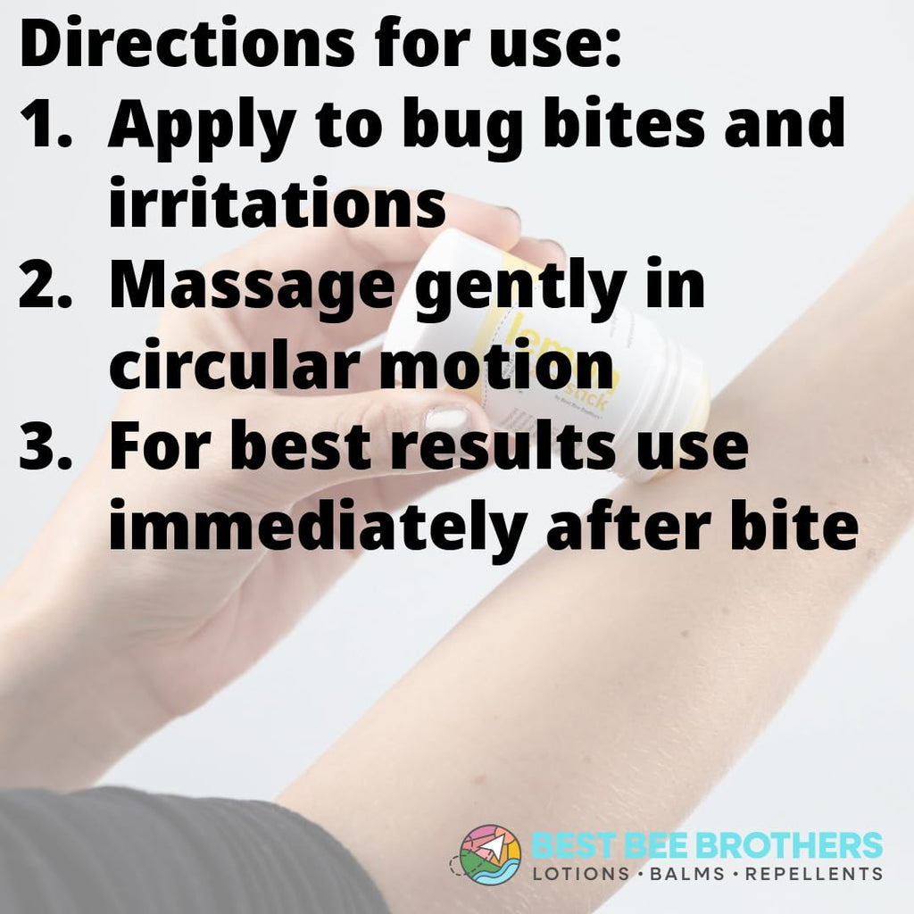 Best Bee Brothers Lemon Calm Stick Bug Bite & Itchy Skin Relief Balm
