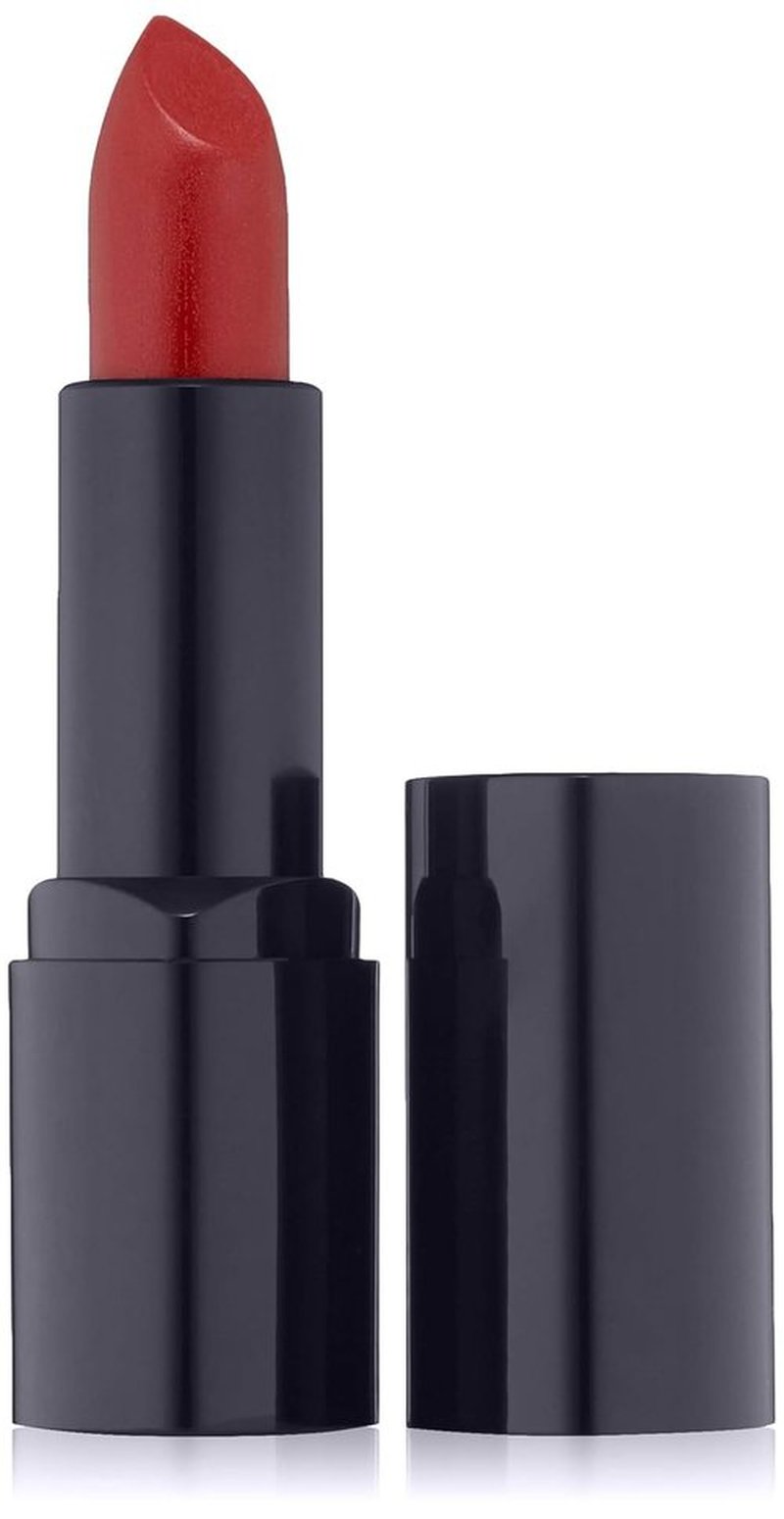 Dr Hauschka Lipstick - Creamy Matte Dahlia in Medium Brick Red | Hydrating Natural Formula, 0.14 oz.