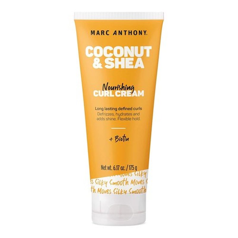 Marc Anthony Nourishing Curl Defining Cream - Hydrating Coconut & Shea Formula for Extra Dry Hair | Long-Lasting Hold & Shine
