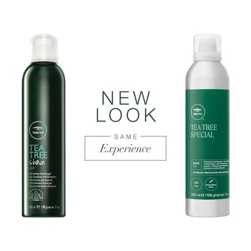Tea Tree Shave Gel - Refreshing Foaming Formula for All Skin Types | 7 oz.