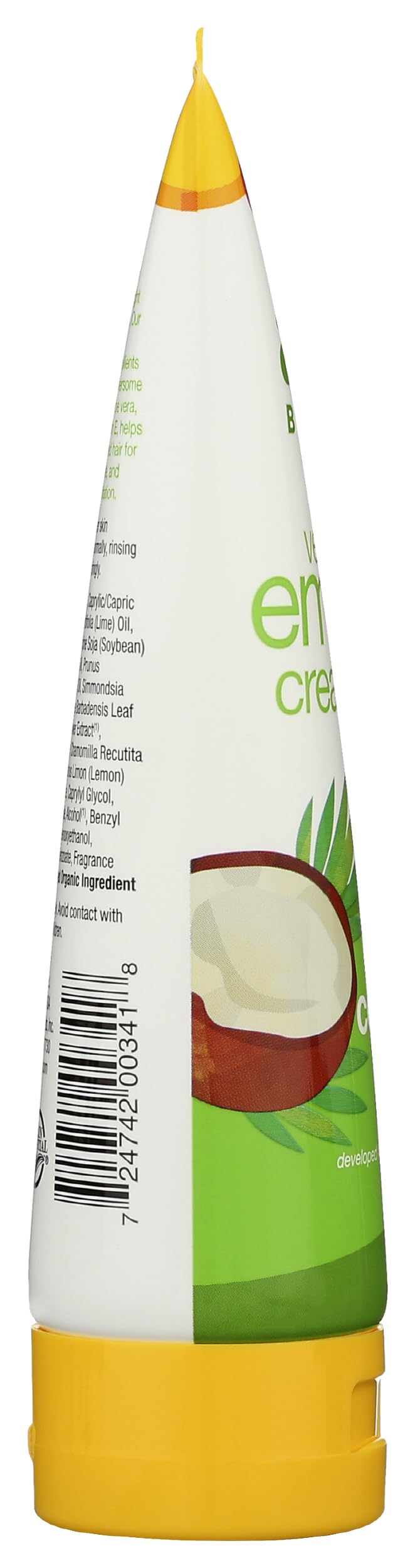 Alba Botanica Very Emollient Cream Shave, Coconut Lime, 8 Oz