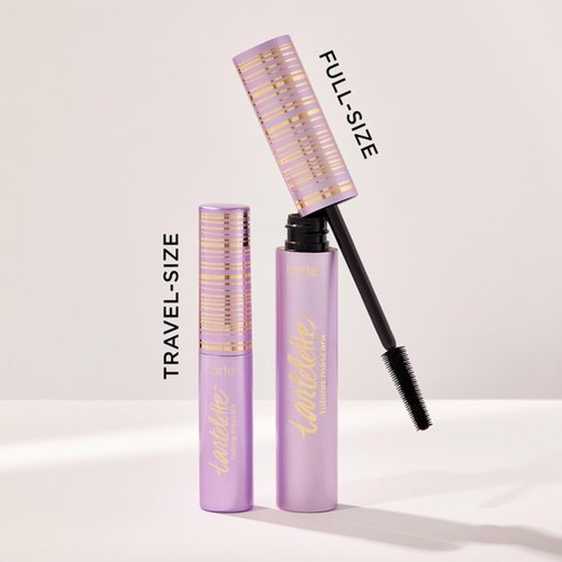 tarte tartelette tubing mascara – Lash Extensions in a Tube, Easy-to-Remove Eye Makeup, Clinically Proven to Volumize & Curl, 24Hr Smudge-Proof Longwear, Vegan & Cruelty-Free, full size, black