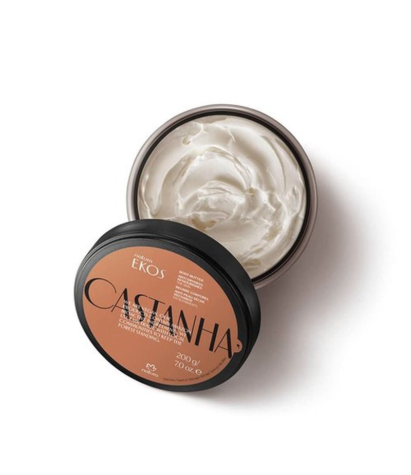 Natura Ekos Castanha Nourishing Body Butter - Hydrating Formula for Soft Skin | 200g