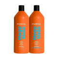 Matrix Mega Sleek Shampoo & Conditioner Set - Smoothing, Moisturizing, Anti-Frizz | For All Hair Types