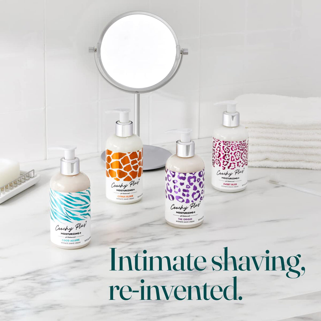 Coochy Plus Coco Allure Intimate Shaving Cream + After Shave Kit for Women