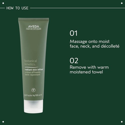 Aveda Botanical Kinetics Radiant Skin Refiner - Clay Facial Scrub Exfoliates & Energizes Skin | 3.4 Fl Oz