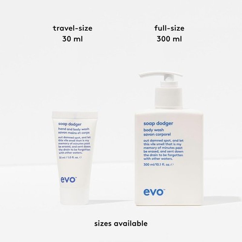 EVO Soap Dodger Body Wash - Paraben-Free Formula for All Skin Types | Cleanses & Moisturizes - 10.1 fl oz