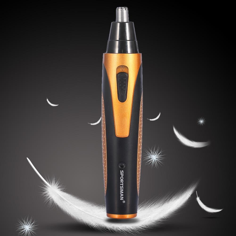 Mens Hair Trimmer Kit, 4 in 1 Rechargeable Nose Hair Stubble Beard Ear Eyebrow Shaver for