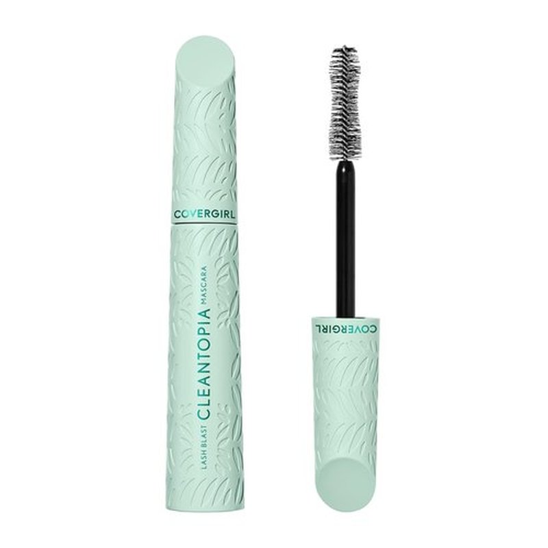 Covergirl Lash Blast Cleantopia Mascara - Volumizing, Smudge-Proof, Vegan Formula | Extreme Black 800, 1 Count