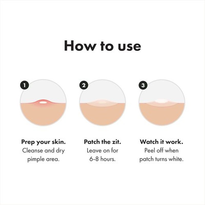 Mighty Patch™ Invisible+ Acne Pimple Patch - Discreet Hydrocolloid Cover for Zits & Blemishes (72ct)