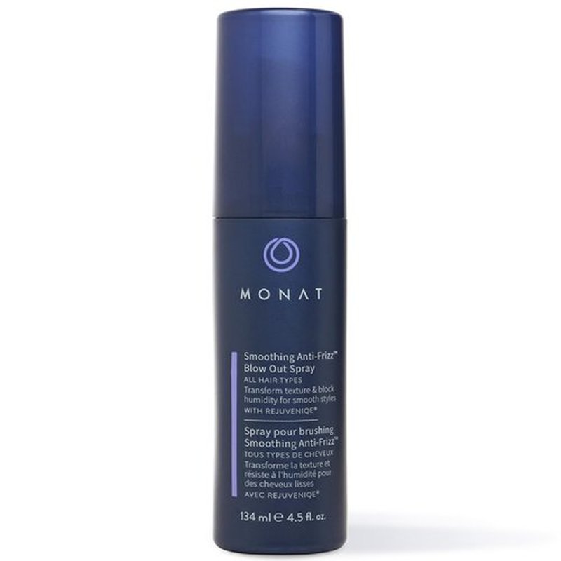 MONAT Smoothing AntiFrizz Blowout Styling Spray – Quick Dry Hair for Frizz Control – Natural & Nourishing AntiFrizz – Salon Quality Blowout Heat Protection for Glossy Finish