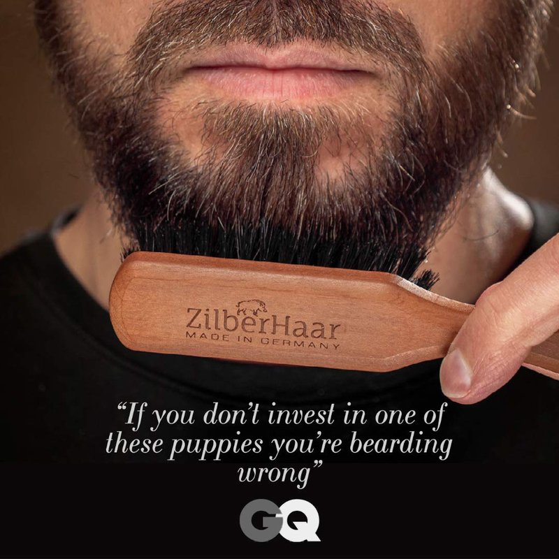 ZilberHaar Beard Oil Bundle - Nourishing Oil, Brush & Comb for Healthy Grooming