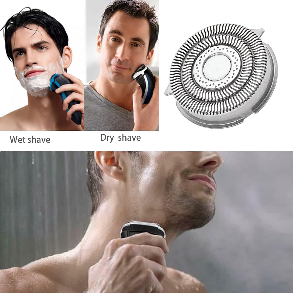 HQ9 Shaver Replacement Head Blades for Philips Norelco HQ9 HQ9190 8240XL PT/AT900 HQ8240/8260 PT920 8140XL AT922 8160XL 8170XL 3 Pack