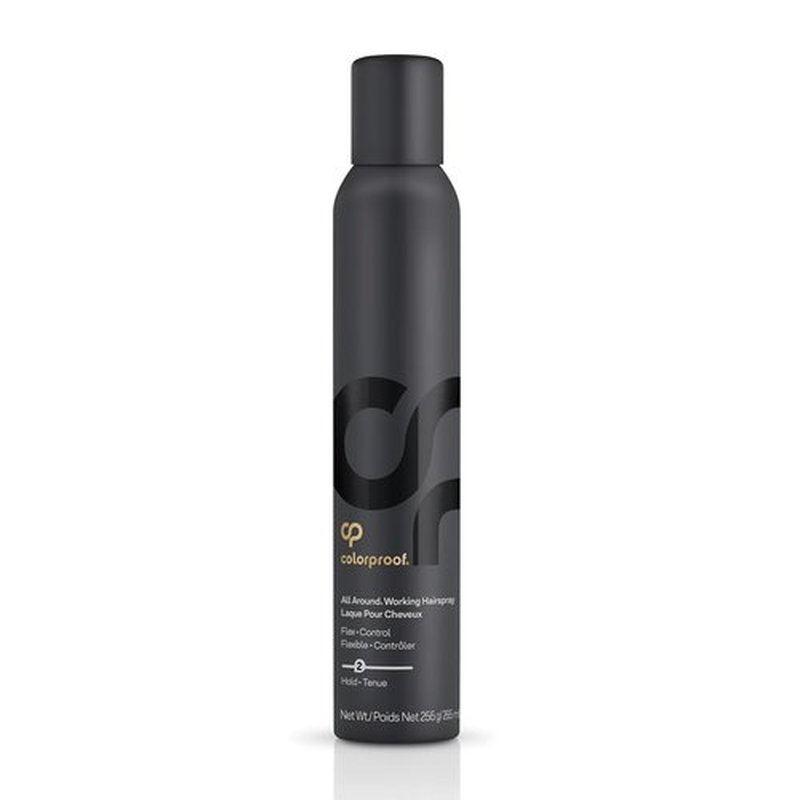Colorproof All Around Working Hair Spray - Flexible Hold with Black Currant, Jasmine & Peach | 9 Fl. Oz.