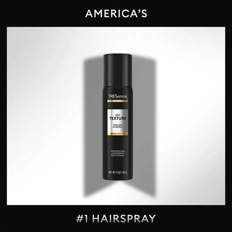 TRESemmé Dry Texture Finishing Spray 6-Pack – Matte Finish, Texturizing & Volumizing, 24H Humidity & Frizz Control, 5 Oz Ea