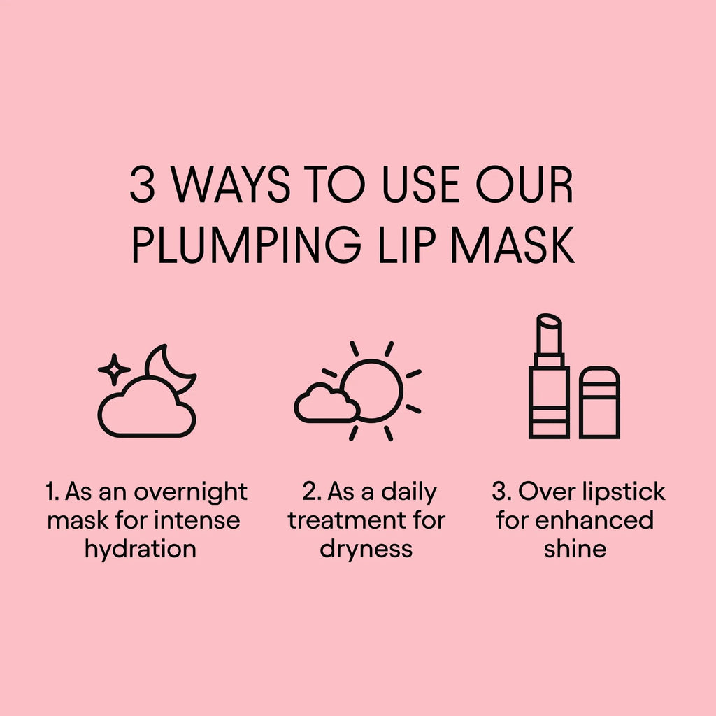 ALPYN Willow & Sweet Agave Plumping Lip Mask | Hydrating Daily Lip Treatment For Softer, Smoother & More Supple Lips | 0.35 oz / 10 g