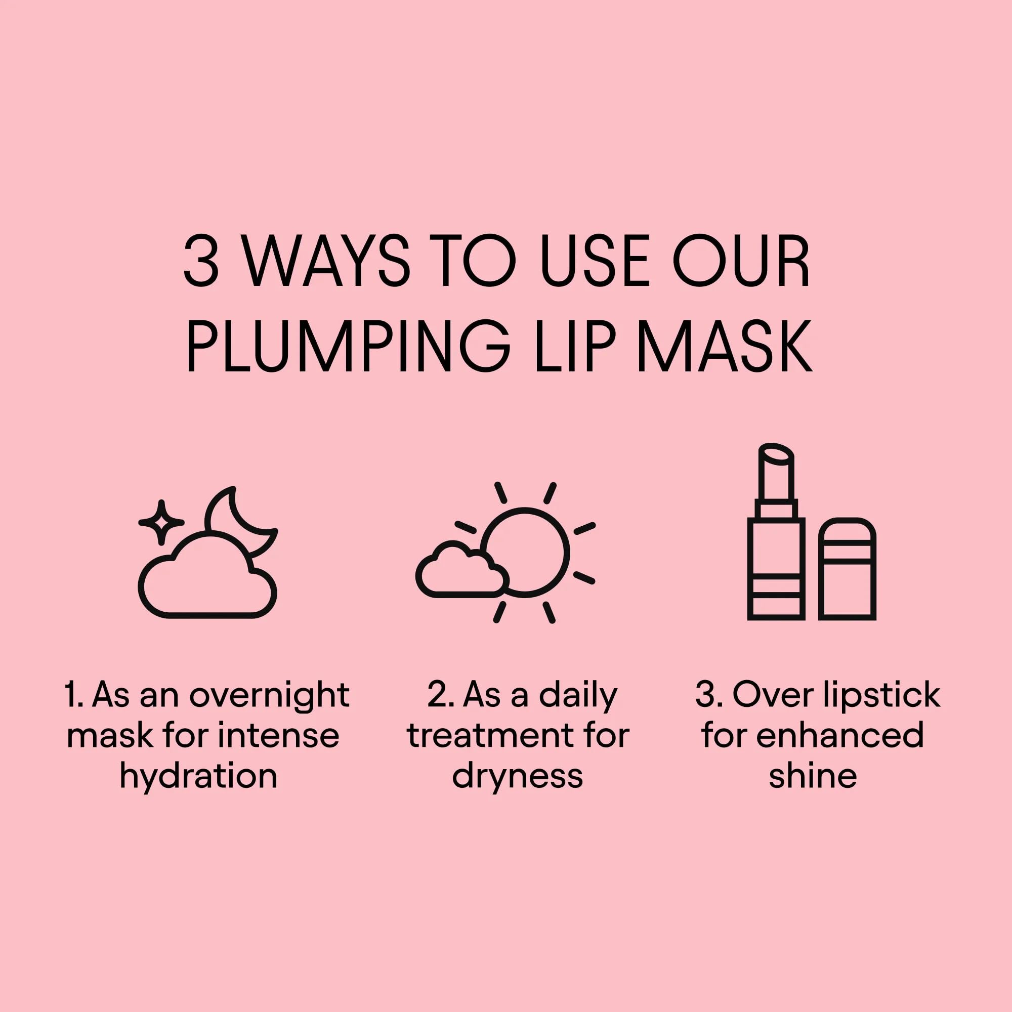 ALPYN Willow & Sweet Agave Plumping Lip Mask | Hydrating Daily Lip Treatment For Softer, Smoother & More Supple Lips | 0.35 oz / 10 g