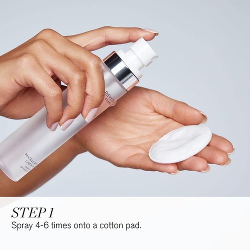 RevitaLash Cosmetics Micellar Water Lash Wash - Hypoallergenic & Cruelty-Free Formula