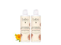Babo Botanicals 2-in-1 Moisturizing Oat & Calendula Shampoo & Wash - Gentle for Dry/Sensitive Skin - Vegan