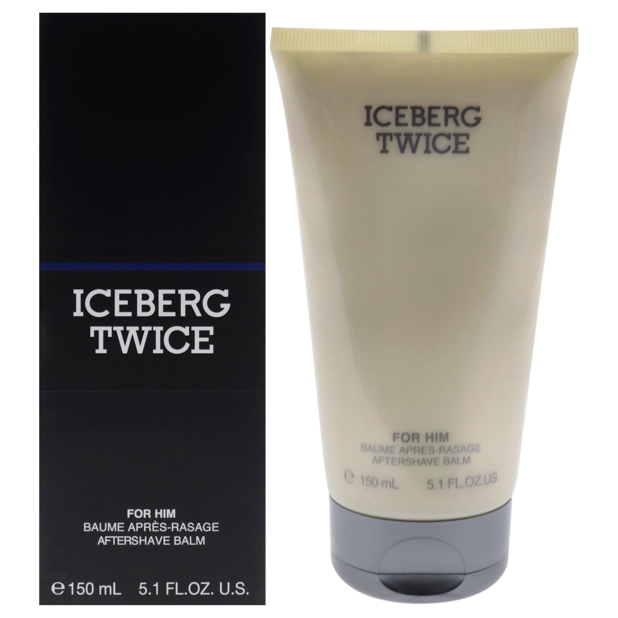 Iceberg Twice Aftershave Balm for Men - 5.1 oz Balm