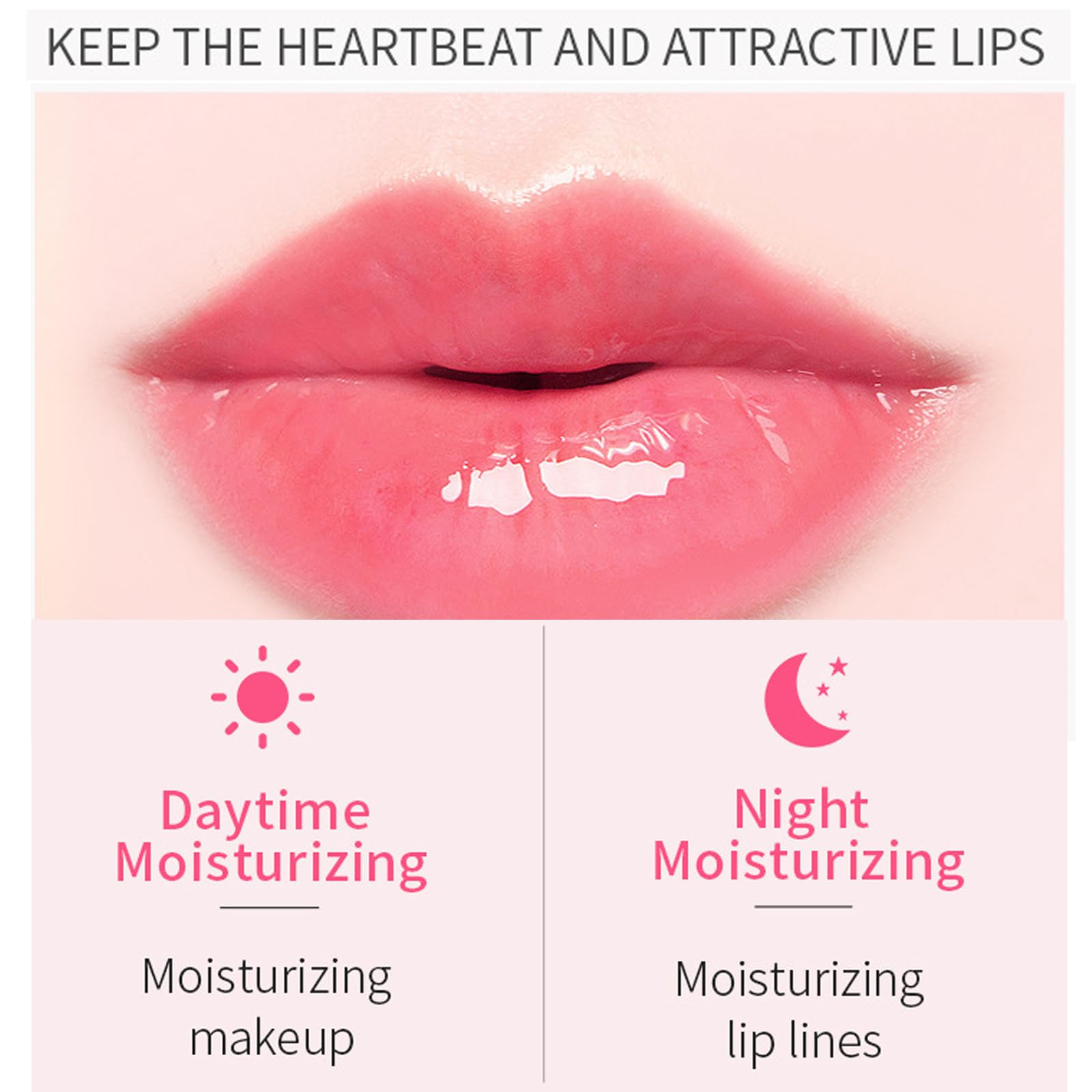 Felico 30PCS Lip Mask Patches, Collagen Crystal Pink Care Gel Pads for Moisturizing,Reducing Chapped,Smoothing,Fine Lines,Remove Dead Skin Moisture Essence Make Your Dry Lips Attractive Sexy Peach
