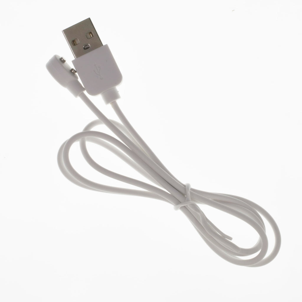 YiKaiEn 6mm Magnetic USB DC Charger Cable, 2.7ft Replacement Oval Base Charging Cord for Rechargeable Toys, Massagers, Electric Toothbrushes,Children's Watches, Dog Trainer, Facial Cleanser