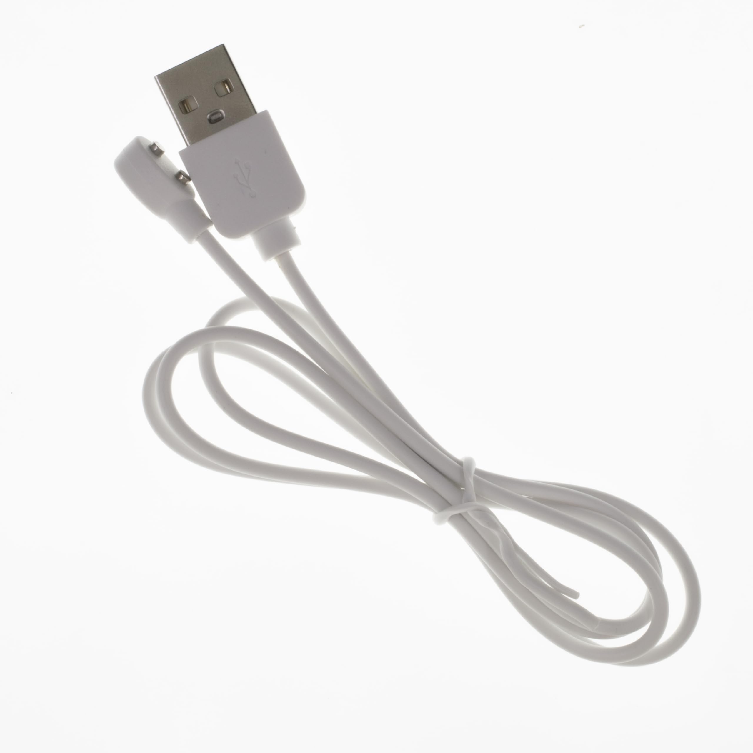 YiKaiEn 6mm Magnetic USB DC Charger Cable, 2.7ft Replacement Oval Base Charging Cord for Rechargeable Toys, Massagers, Electric Toothbrushes,Children's Watches, Dog Trainer, Facial Cleanser