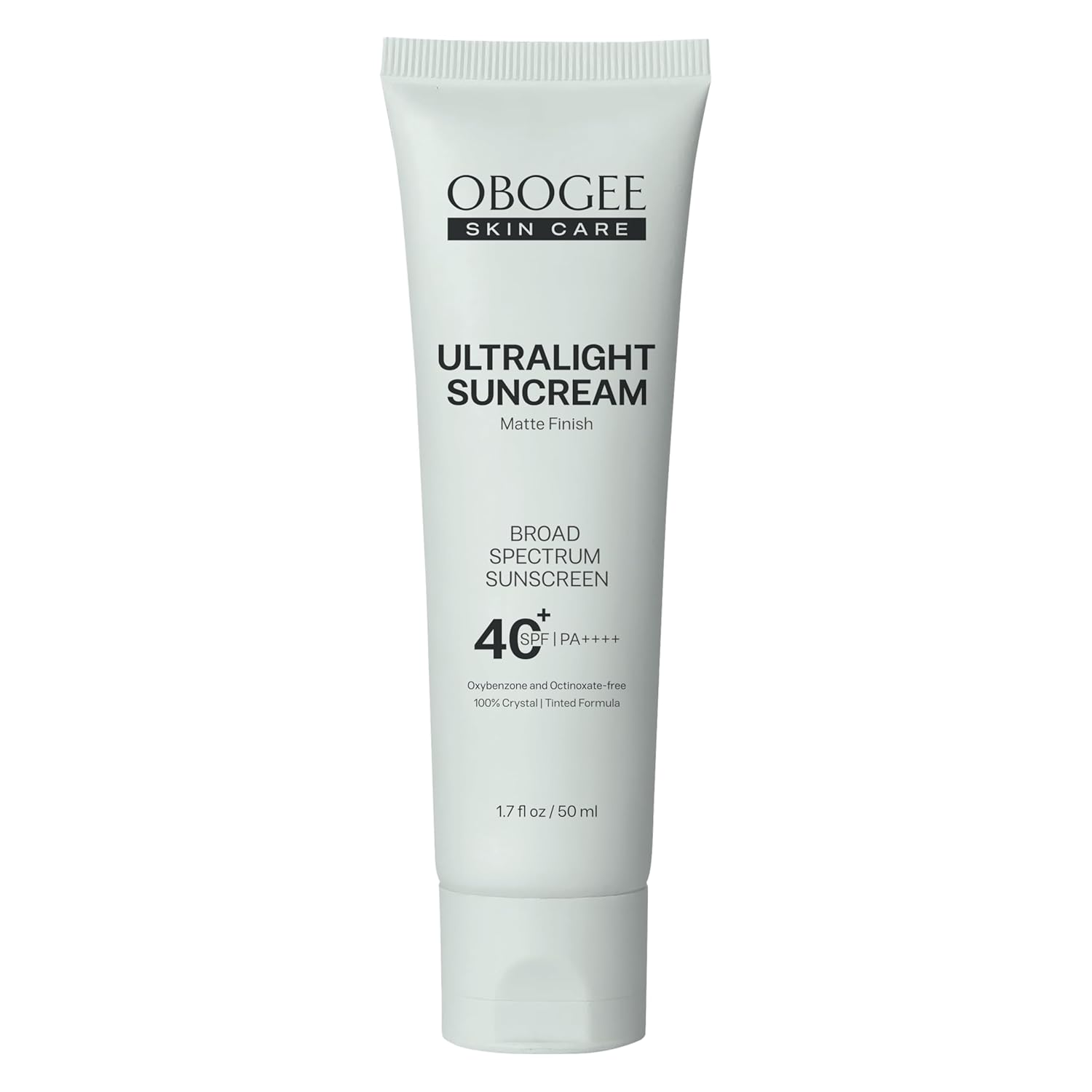 Ultralight SunCream SPF 40 - 50 mL Mineral Oil-Free Sunscreen | Smooths Skin, Minimizes Pores, Water & Sweat Resistant
