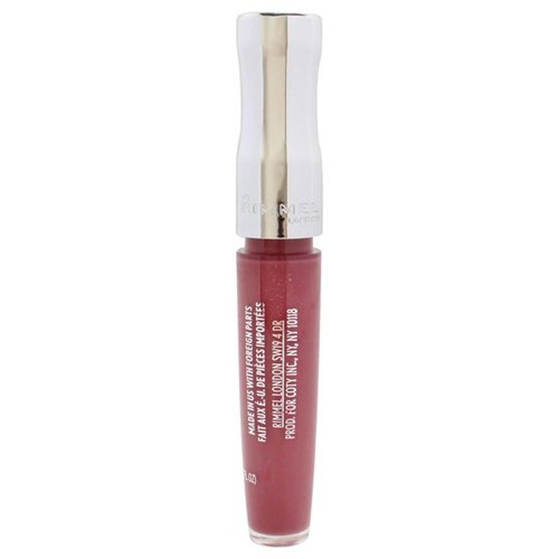 Rimmel Stay Glossy Lip Gloss - Non-Sticky and Lightweight Formula for Lip Color and Shine - 200 Tainted Love, .18oz (Pack of 2)