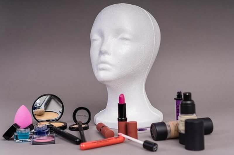 SHANY Styrofoam Model Heads ,Hat Wig Foam Mannequin Female Wig Head Stand ,Mannequin Head for wigs , Wig Holder - Round Base , 10.5 Tall with 20 1/2 Inches Circumference Female Mannequin Head -1 Piece