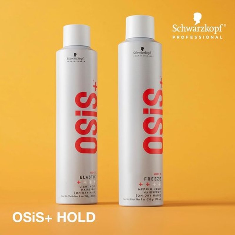 OSiS+ Freeze Hairspray - Medium Hold & Humidity Protection for All-Day Style