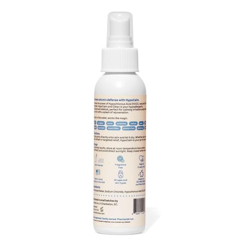 Flanders HypoCalm Hypochlorous Spray – Gentle Skin Cleansing Mist & Travel-Size Topical Solution (3.4 Fl. Oz.)