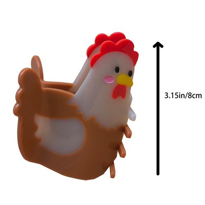 Generic Chicken Claw Clip,Chicken Shape Animal Hair Clip，2024 New Big Claw Barrettes For Women. (1pcs-chicken)
