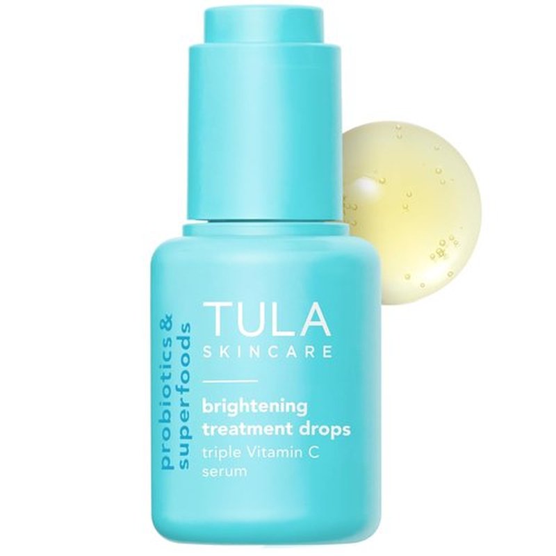 TULA Skincare Vitamin C Serum - Brightening Treatment for Dark Spots & Dull Skin, 1 FL OZ