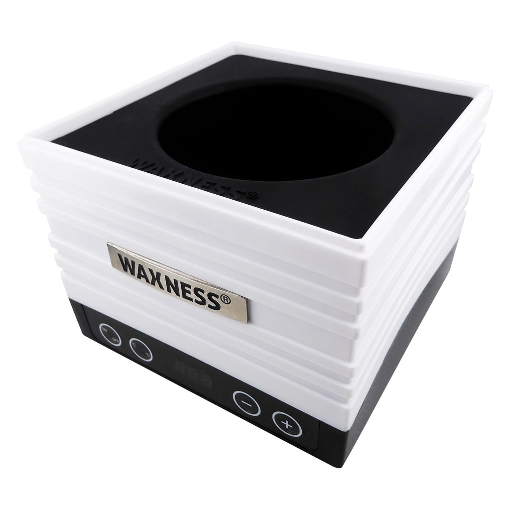 Waxness Non-Stick Silicone Bowl Insert for Wax Warmers – Black, Fits W-CUBE 1 lb Warmers, Easy Clean Flexible Wax Pot Liner for Professional Use