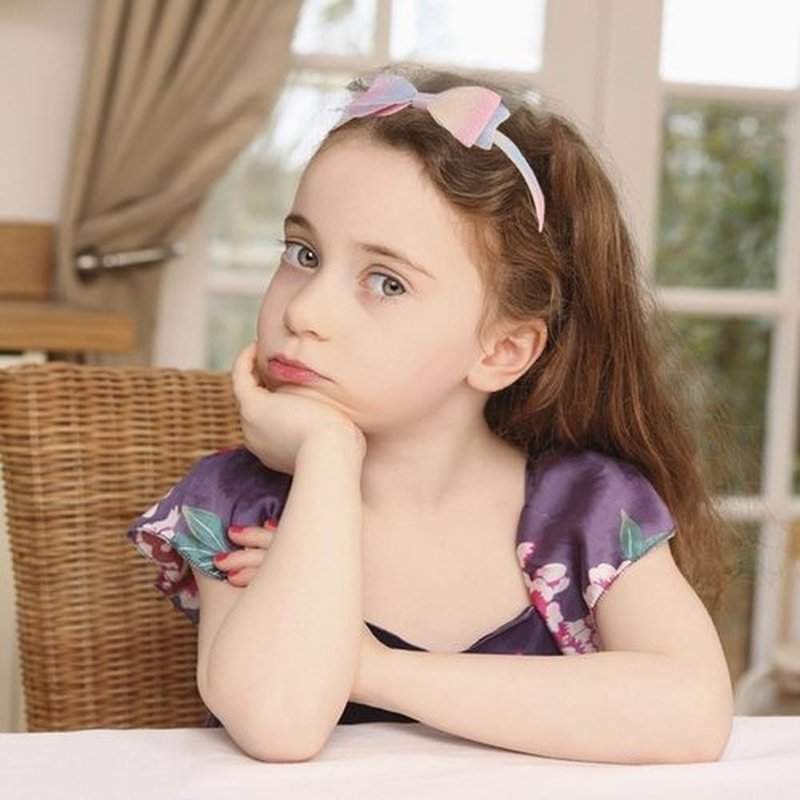 Lizioo 6 pcs Girls Headbands Sweet Girl Hair Accessories Glitter Bow/Flower/Star Hairband Cute Head band for Girls/Kids
