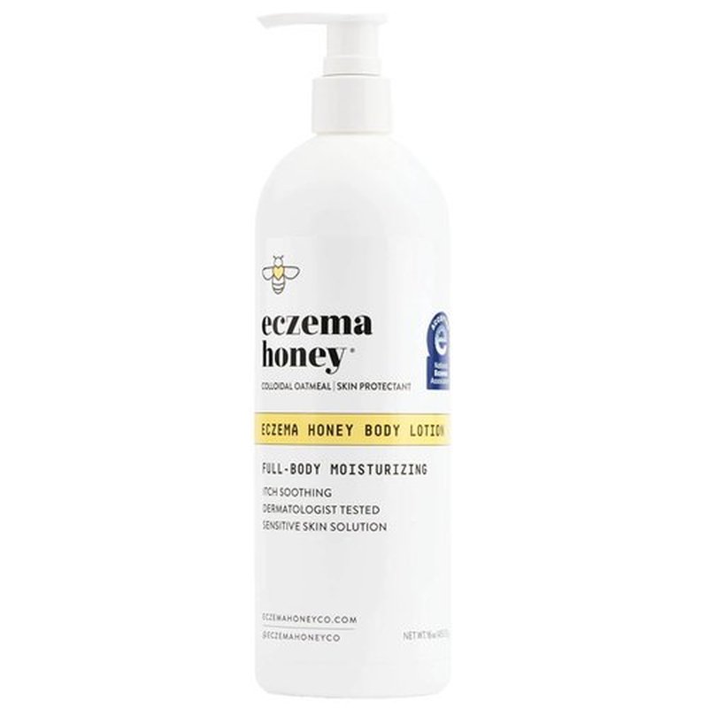 Regine Switzerland Eczema Honey Oatmeal Body Lotion - Natural Relief for Dry Skin (16 Oz)