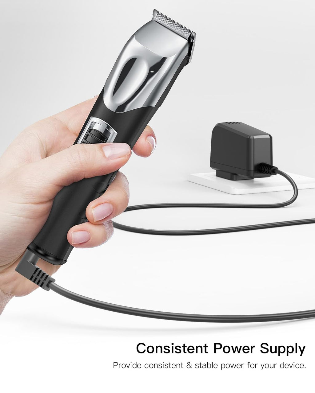 Superer 2.52W AC Charger Fit for Wahl Trimmer 9818L 9888L 9918D WNT-8 WNT-9 9864 9876 9766 8779 5622 5623 79608 97581 Hair Beard Shaver Power Supply Adapter Cord