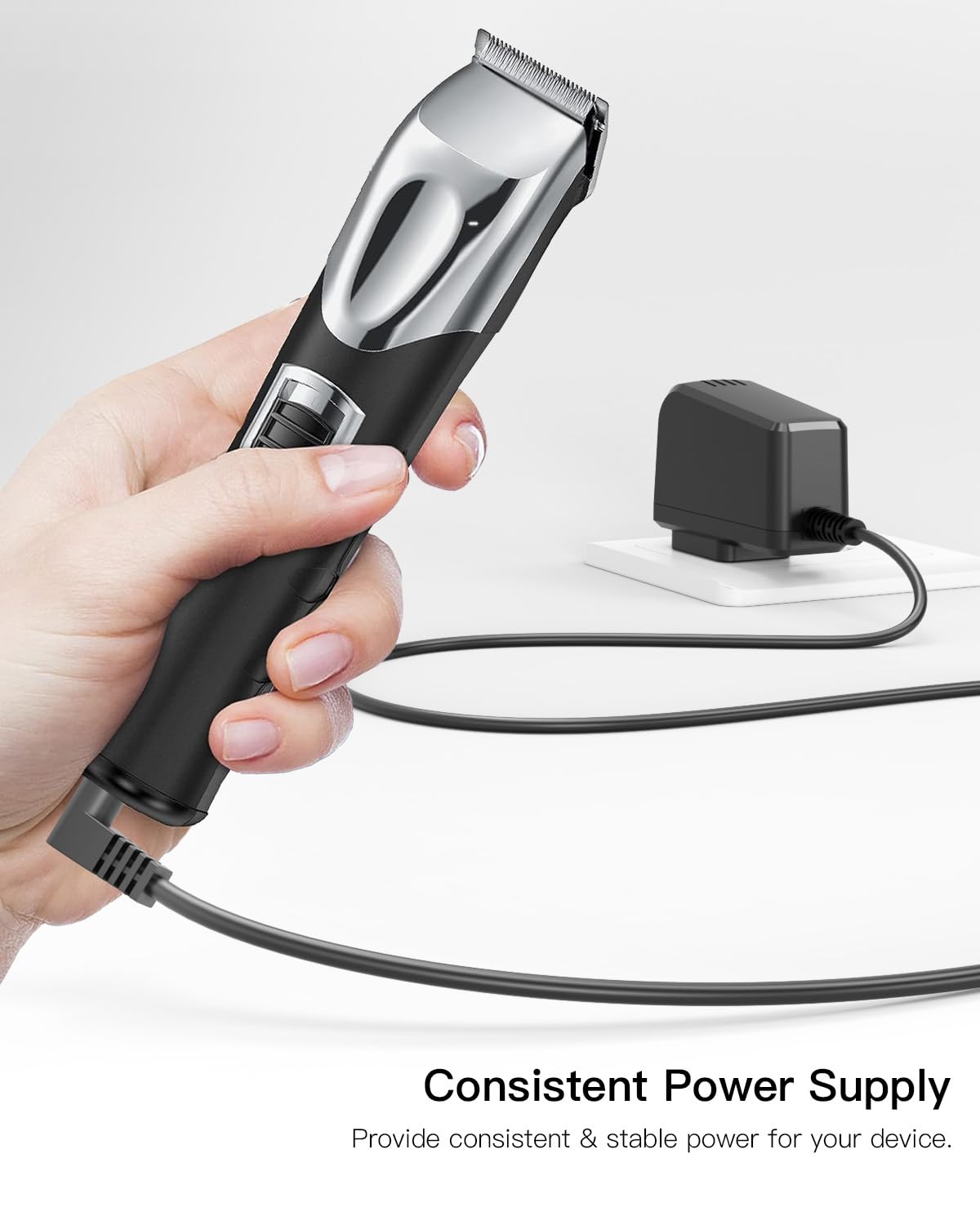 Superer 2.52W AC Charger Fit for Wahl Trimmer 9818L 9888L 9918D WNT-8 WNT-9 9864 9876 9766 8779 5622 5623 79608 97581 Hair Beard Shaver Power Supply Adapter Cord