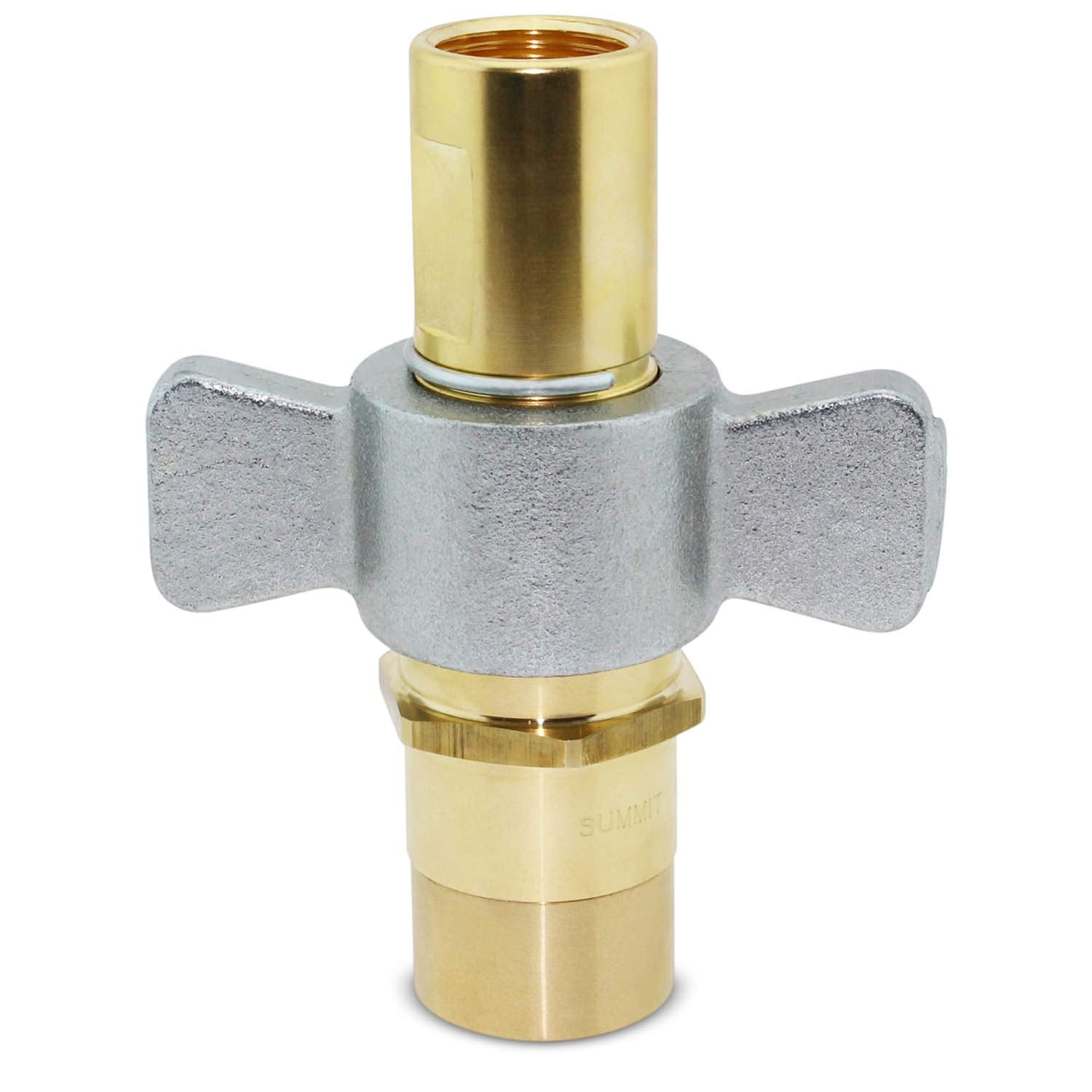 3/4" NPT Wet-Line Wing Nut Hydraulic Quick Disconnect Coupler/Coupling Set