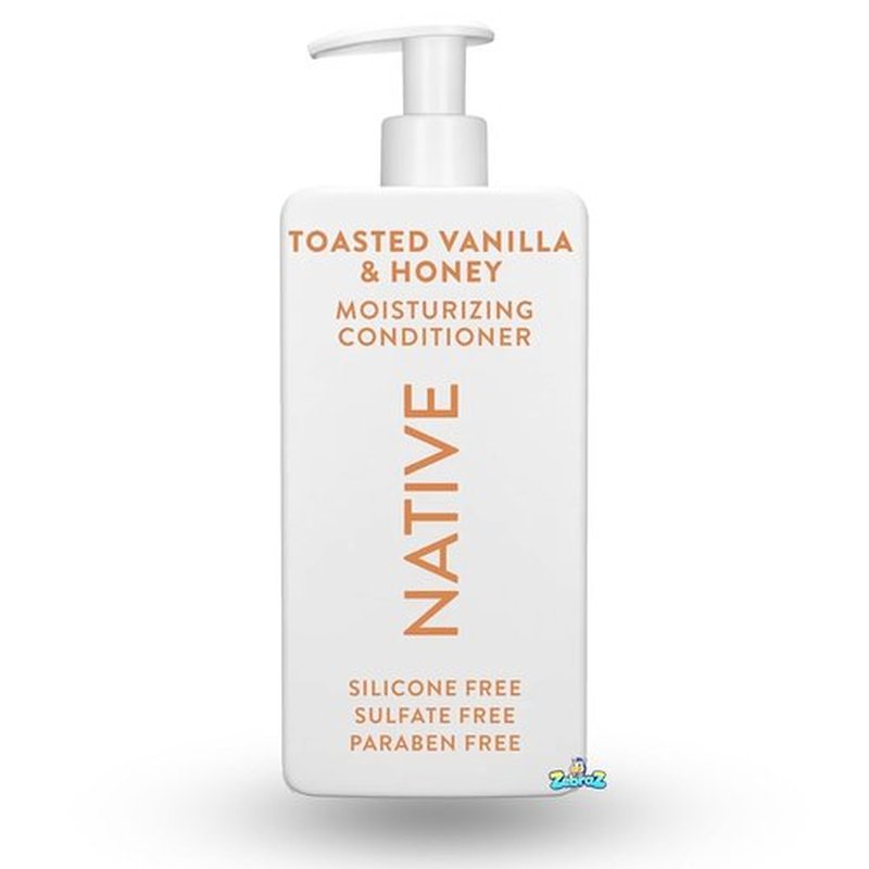 Native Toasted Vanilla & Honey Shampoo & Conditioner Set - Nourishing Formula, 8.25 Oz Each