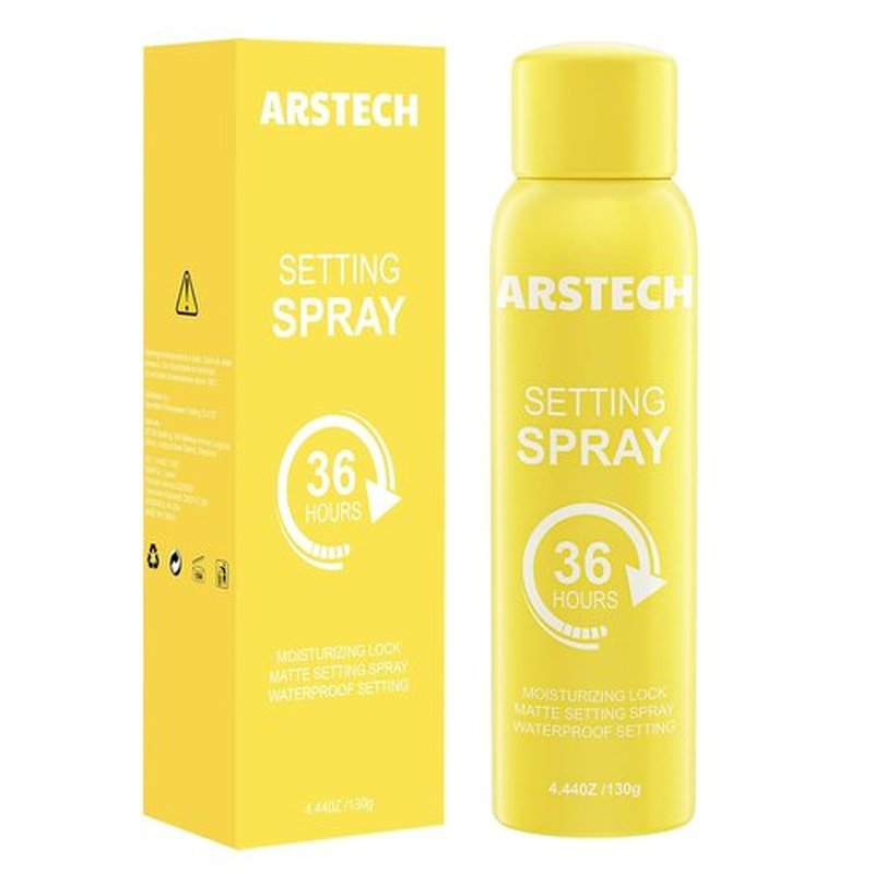 Skiennix Setting Spray - Long-Lasting Makeup Fixative with Vitamin C | 4.44 oz Dewy Hydrating Mist