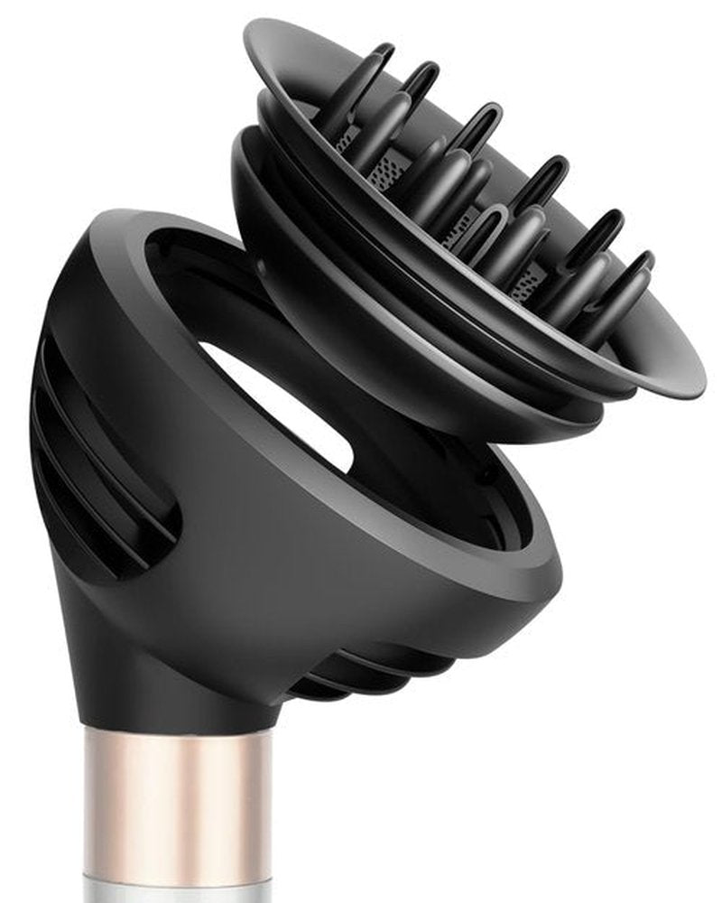 Dyson Wave Curl Diffuser Attachment - Upgraded Hair Diffuser Nozzle for Faster Curl Definition | Grey